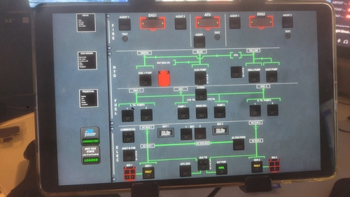 TOUCH PORTAL A320 FBW+FENIX