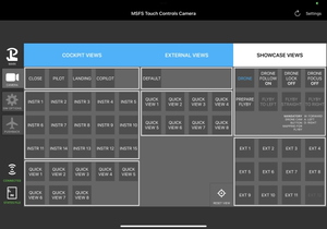 [DISCONTINUED] Touch Portal page for MSFS Camera, Flyby, Pushback and Sim Rate Controls thumbnail 2
