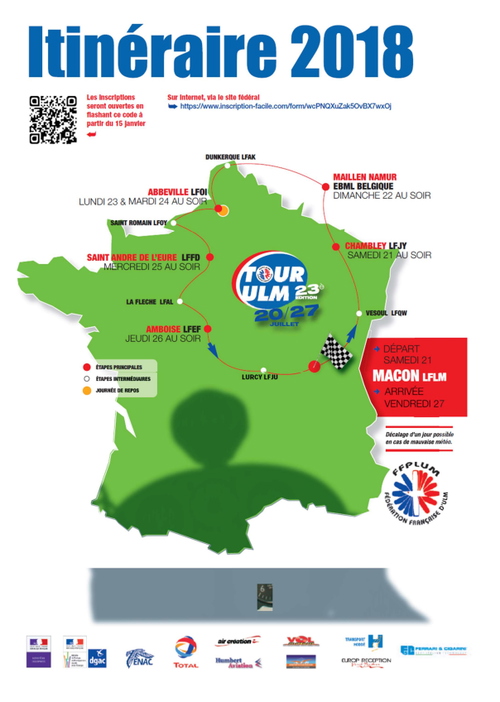 Tour de France d'ULM 2018 (MLA)