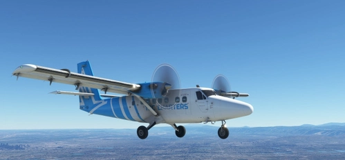 TPC Charters - DHC-6 300 Pax Wheels livery