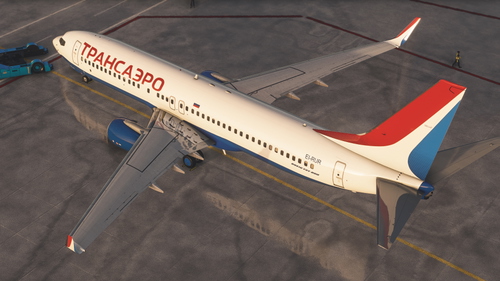 TRANSAERO (EI-RUR) PMDG B737-800