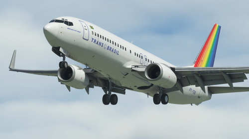 TransBrasil 737-800 PT-TGB PMDG
