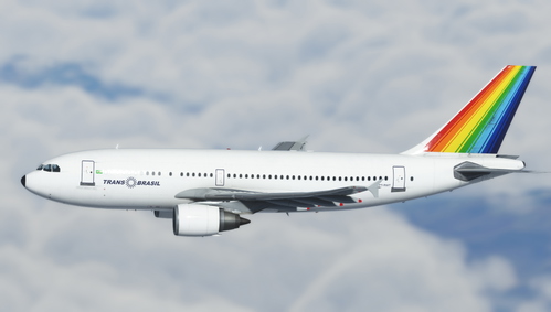 Transbrasil (PT-RWT) Airbus A310-300 - 8K
