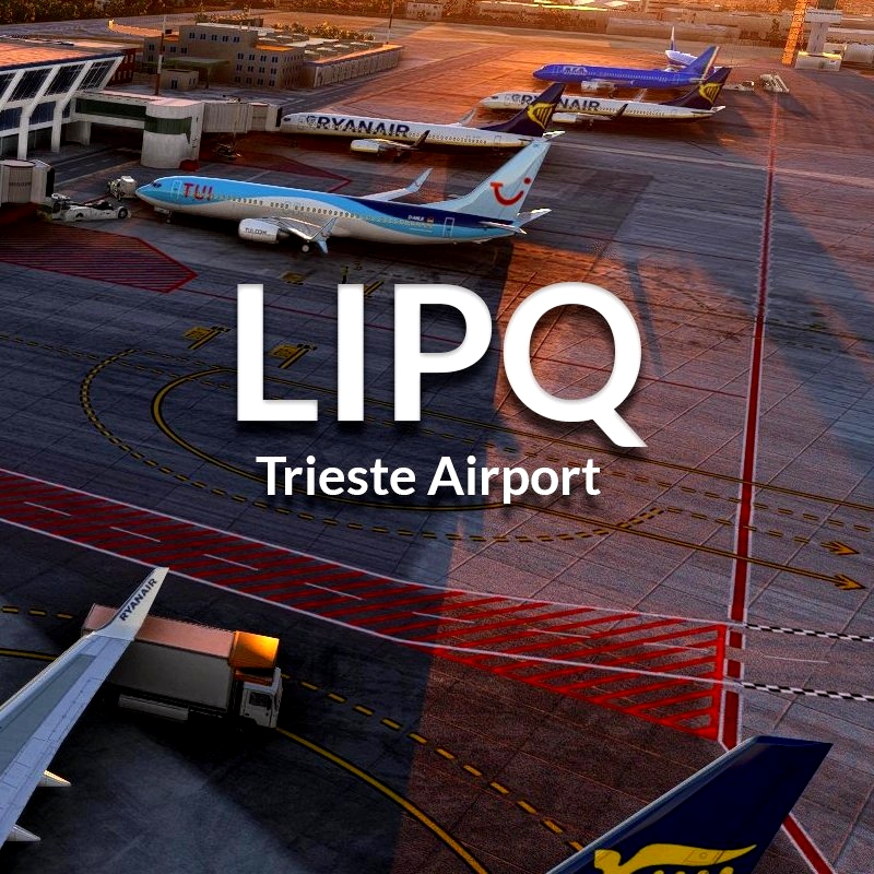 LIPQ - Trieste Airport and POI 