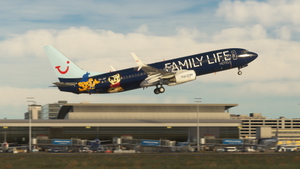 TUIFly Belgium ("Family Life" OO-JAF) - PMDG 737-800 thumbnail 13