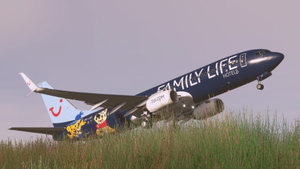 TUIFly Belgium ("Family Life" OO-JAF) - PMDG 737-800 thumbnail 4