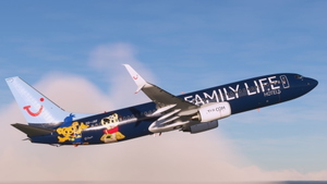 TUIFly Belgium ("Family Life" OO-JAF) - PMDG 737-800 thumbnail 6