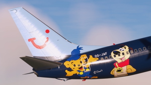 TUIFly Belgium ("Family Life" OO-JAF) - PMDG 737-800 thumbnail 2