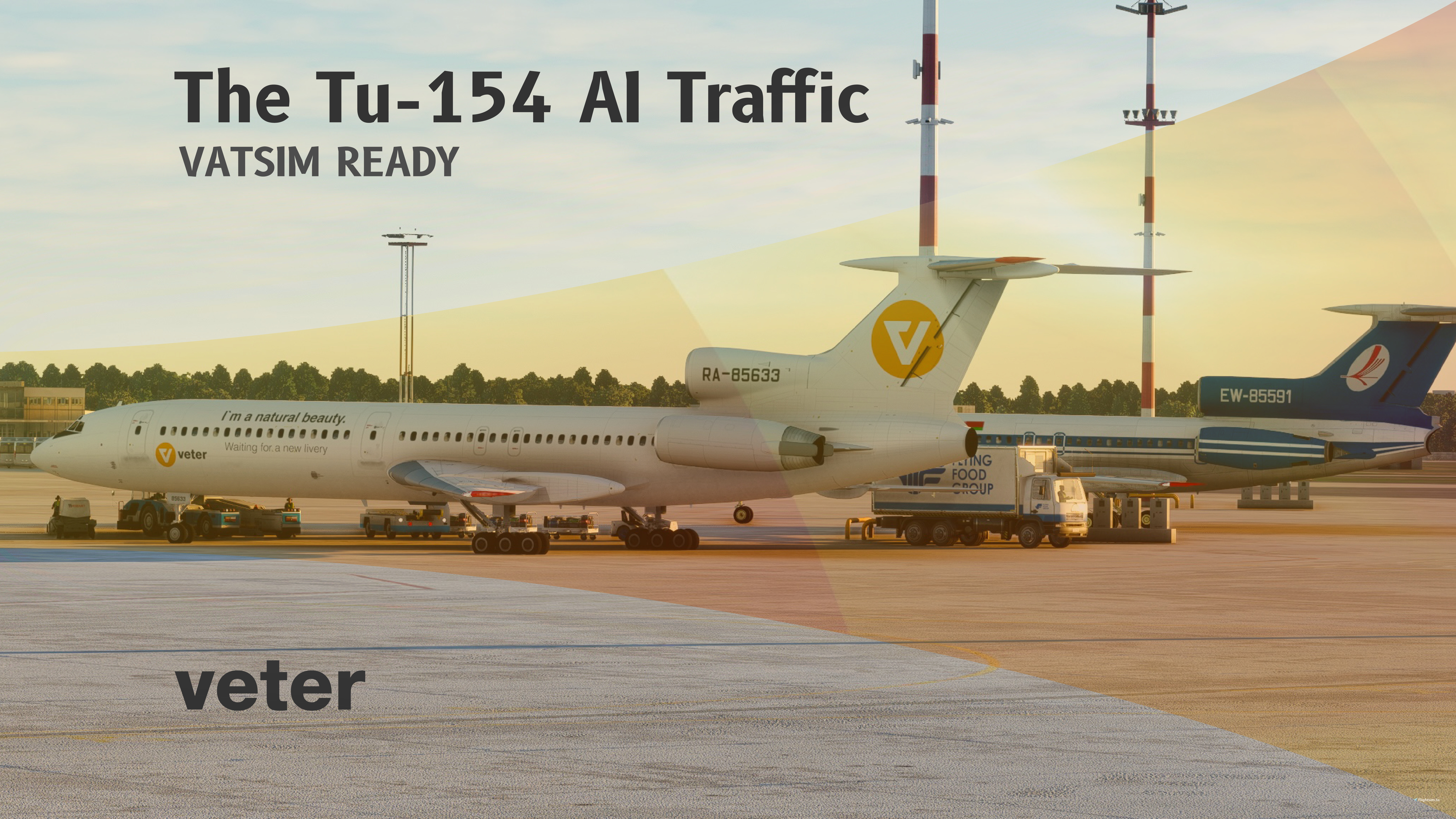 Tupolev Tu-154 Traffic Pack VATSIM only! (VMR inside) - Image 2
