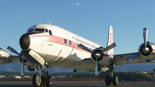 Turkish Airlines DC-6 (DC-7 version  SE-ERC)