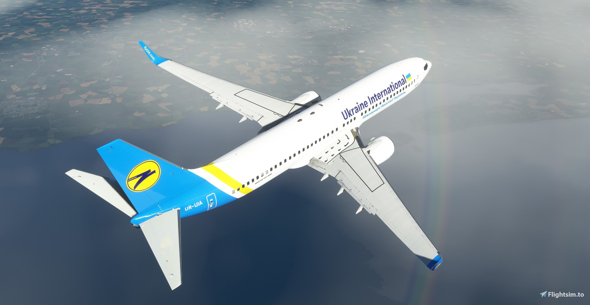 Ukraine International Airlines "UR-UIA" PMDG B737-800 - Image 1
