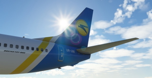 Ukraine International Airlines "UR-UIA" PMDG B737-800 thumbnail 5