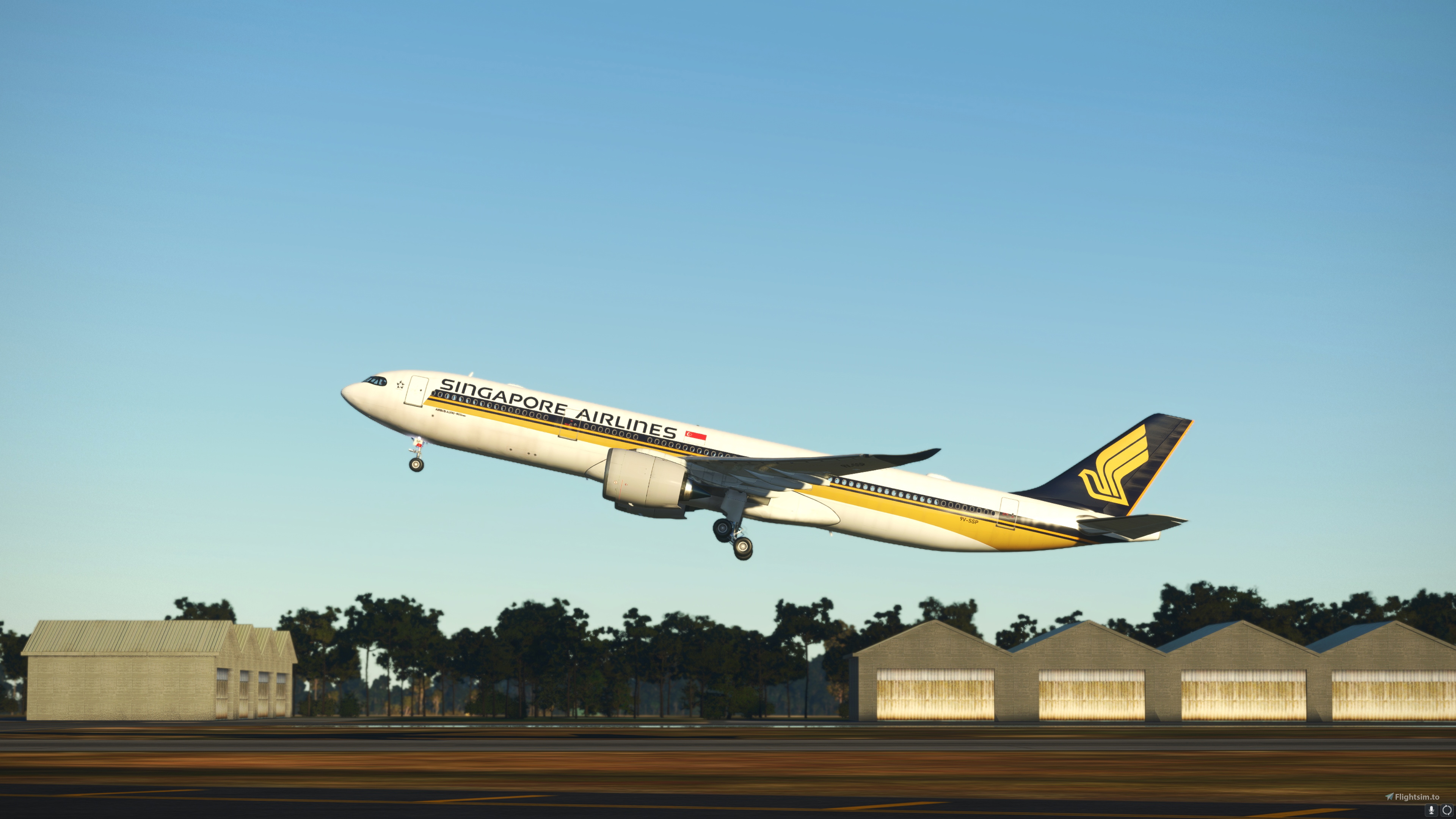 ULTRA 8K DIRTY) Singapore Airlines Livery 8K <--> Headwind A330