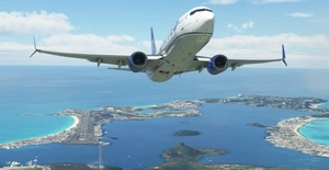 United Airlines "2019 livery" "N37267" PMDG B737-800 Scimitar winglets thumbnail 9