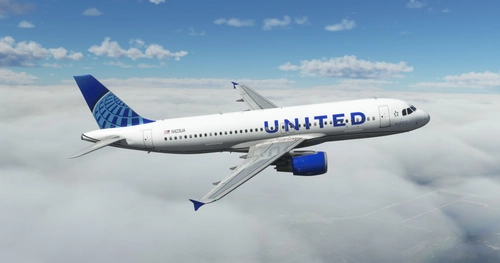 United Airlines "2019 livery" "N423UA" "Aviate Academy" Fenix A320 Ceo