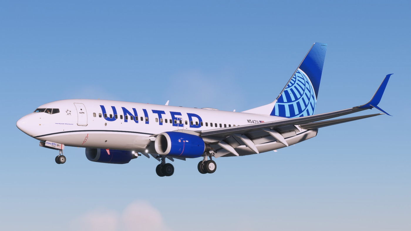 United Airlines [4K] N54711 - PMDG 737-700 for Microsoft Flight ...
