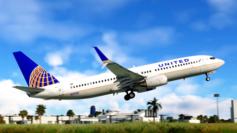 United Airlines (4-Pack Merger) - PMDG 737-800 for Microsoft Flight ...
