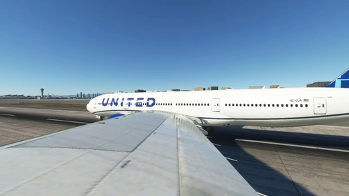 United airlines boeing b777-200er