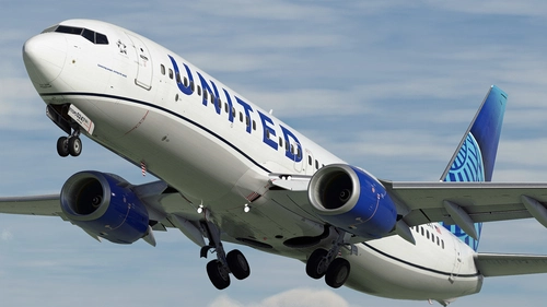 United Airlines "Evo-Blue" [Pack] w/Cabin PMDG B737-824