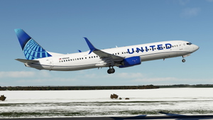 United Airlines "Evo-Blue" [Pack] w/Cabin PMDG B737-924ER thumbnail 2