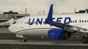 United Airlines "Evo-Blue" [Pack] w/Cabin PMDG B737-924ER thumbnail 8