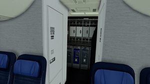 United Airlines "Evo-Blue" [Pack] w/Cabin PMDG B737-924ER thumbnail 16