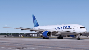 United Airlines Evolve Blue [Mini-Pack] B777-224ER thumbnail 7