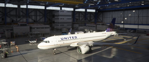 United Airlines "Merger" A320 NEO thumbnail 1