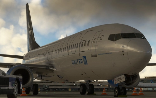 United Airlines N12419 Star Alliance 