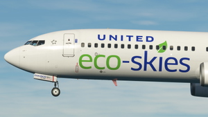 United Airlines (N75432 'Eco-Skies') - PMDG 737-900ER thumbnail 3