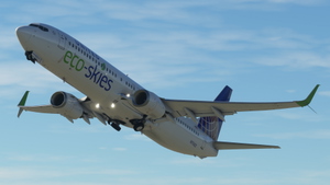United Airlines (N75432 'Eco-Skies') - PMDG 737-900ER thumbnail 6