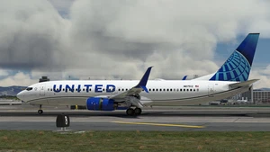 United Airlines "Evo-Blue" [Pack] w/Cabin PMDG B737-824 thumbnail 3