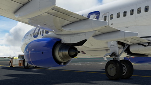 United Airlines "Evo-Blue" [Pack] w/Cabin PMDG B737-824 thumbnail 14