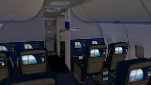 United Airlines "Evo-Blue" [Pack] w/Cabin PMDG B737-824 thumbnail 17