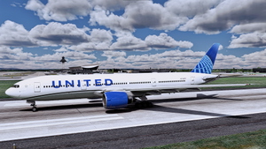 United Airlines Pratt & Whitney Evolve Blue [3-Pack] B777-222ER thumbnail 4
