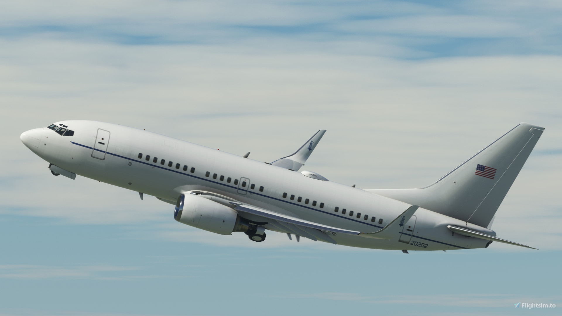 US Air Force (02-0202) - PMDG 737-BBJ (C40) for Microsoft Flight 