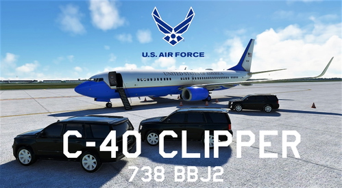 US Air Force C-40 "Clipper" 737-800BBJ2