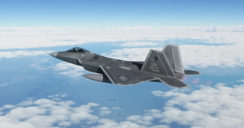 US Air Force/ Royal Air Force / USAF / RAF "Lakenheath" Top Mach Studios F-22A