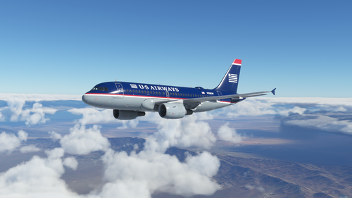 US Airways Airbus A319 N708UW