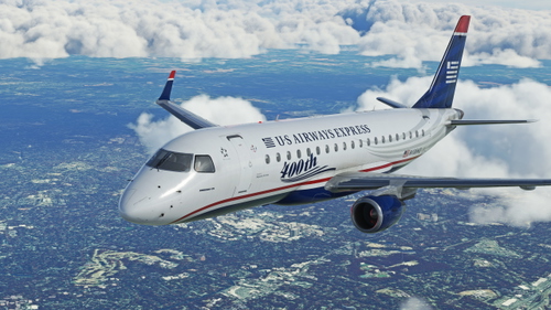 US Airways Express (400th) - FlightSim Studios E175