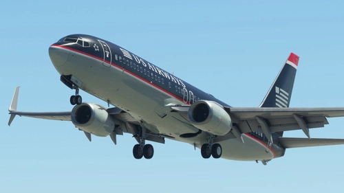US Airways Old Colors 737-800 N292AU PMDG