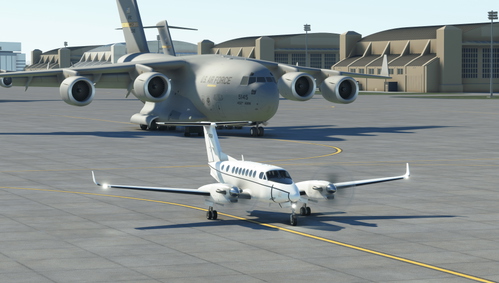 US Army MC-12V Super King Air - White