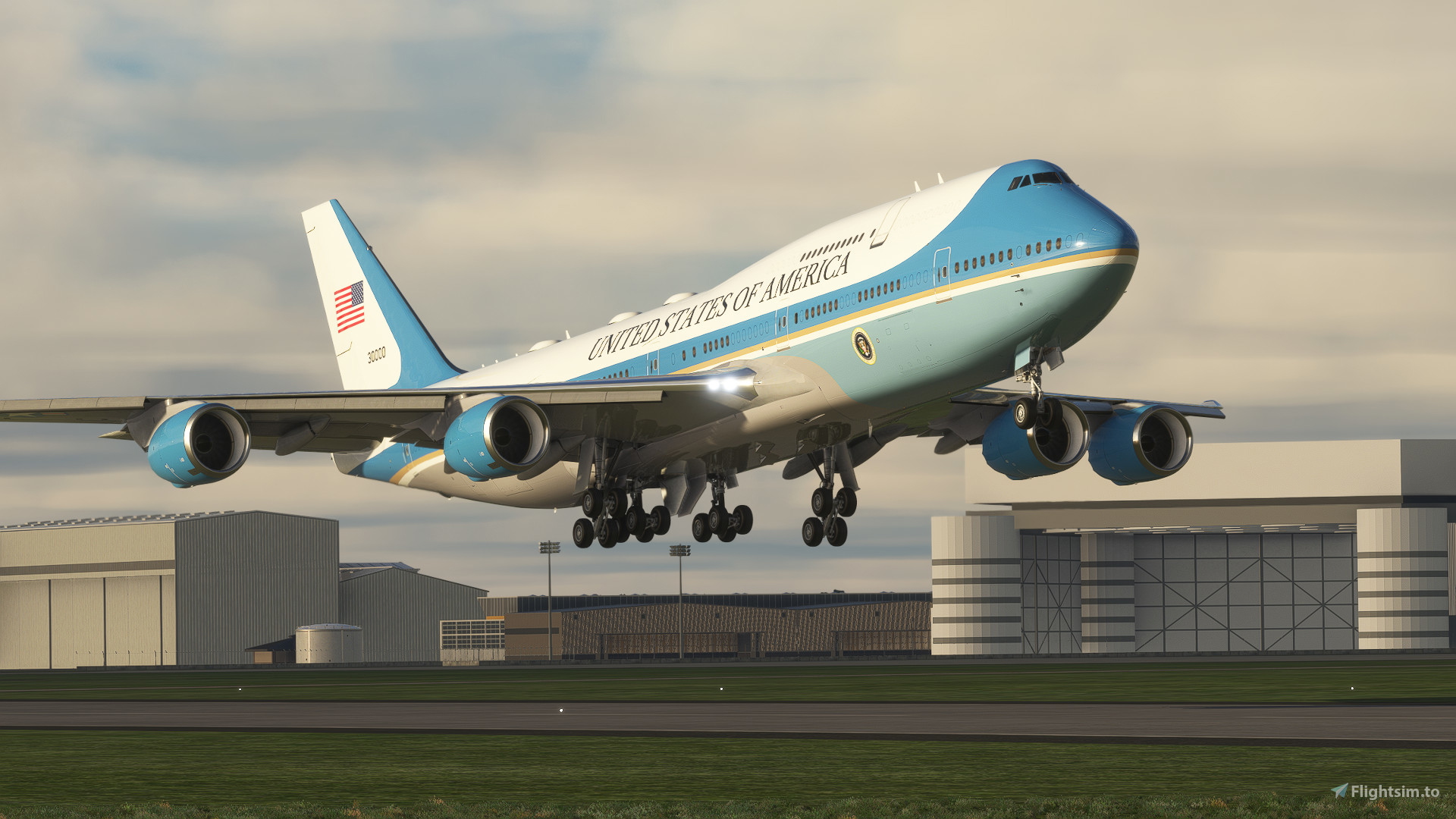 航空機・ヘリコプター USAF VC-25B (B747-8BBJ) Nat Geo Provides Unprecedented View of New Air Force VC-25B