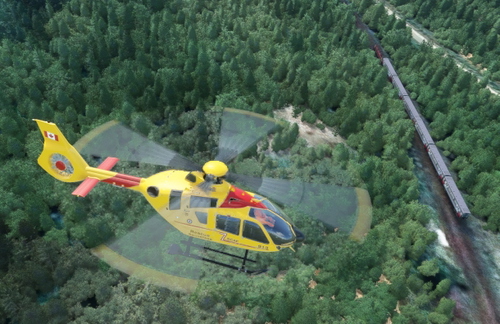 Valemount heliport