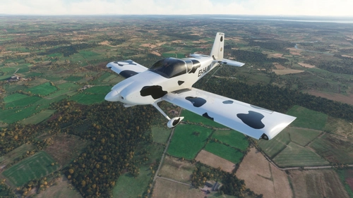 Van's RV-7, EI-HUM "The Flying Cow"