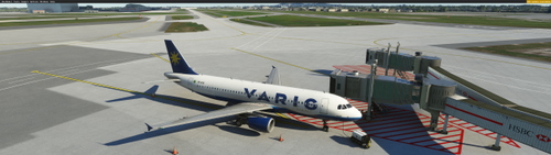 Varig (VRG) PP-VTK for Fenix Airbus A320, Texture 8K