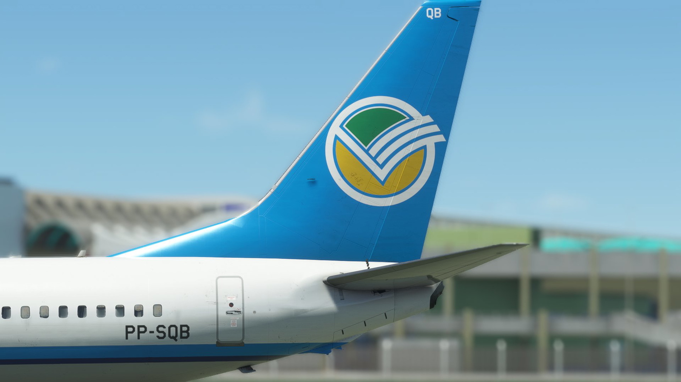 VASP 737-800 PP-SQB PMDG for Microsoft Flight Simulator | MSFS