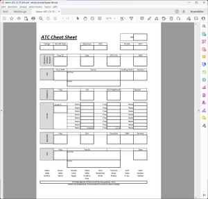 VATSIM / ATC / IVAO CheatSheet and FlowExample thumbnail 2