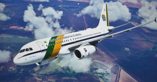 VC-1A Força Aérea Brasileira "GTE" | FAB2101 | LatinVFR A319ACJ | 4K Resolution
