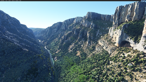 Verdon gorges [High detail]